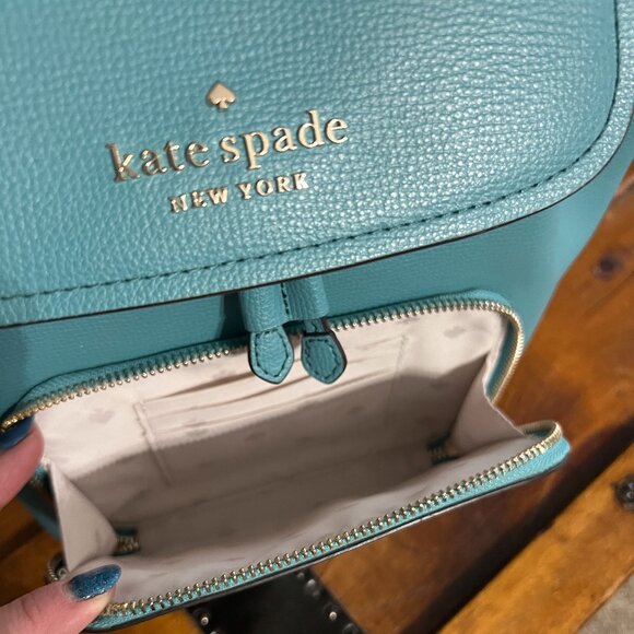 Kate Spade New York Darcy Flap Backpack - Turquoise - Picture 4 of 7